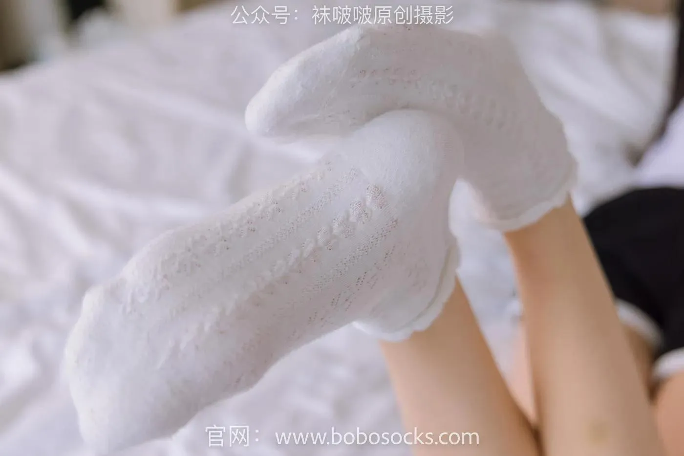 [BoBoSocks袜啵啵]NO.147 稚予-空军一号板鞋、白棉袜、体操服 [139P]插图3
